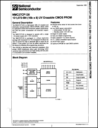 Click here to download NMC27CP128Q250 Datasheet