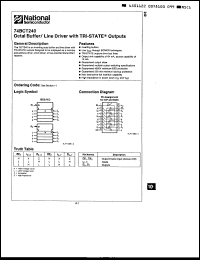 Click here to download 74BCT240DCQR Datasheet