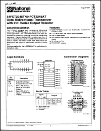 Click here to download 54FCT2245TDM Datasheet