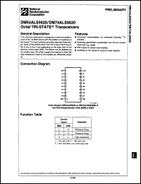 Click here to download DM74ALS5620WM/B+ Datasheet