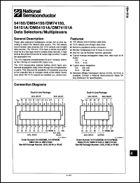 Click here to download 54150DM Datasheet