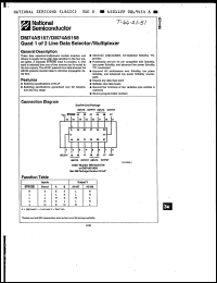 Click here to download DM54AS158J/883C Datasheet