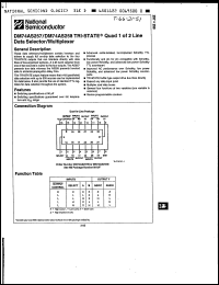 Click here to download DM54AS258J/883B Datasheet