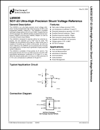 Click here to download LM4030AMF-4.096 Datasheet