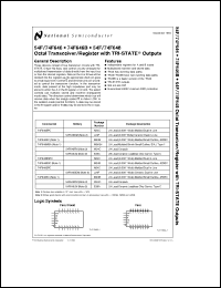 Click here to download 54F646BSMQB Datasheet