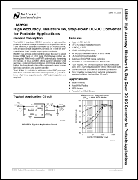 Click here to download LM3691TL-1.0 Datasheet