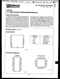 Click here to download 100142QC Datasheet