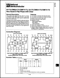 Click here to download DM54174W/883 Datasheet