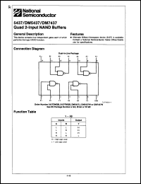 Click here to download DM5437J/883C Datasheet