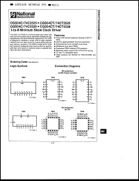 Click here to download 54AC2526LMX Datasheet