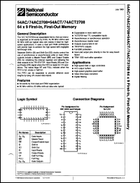 Click here to download 54AC2708DMQB Datasheet