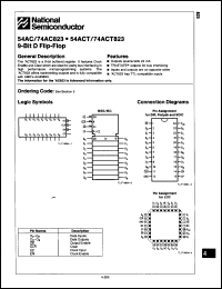 Click here to download 74AC823SC Datasheet