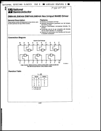 Click here to download 54ALS804AE/883 Datasheet