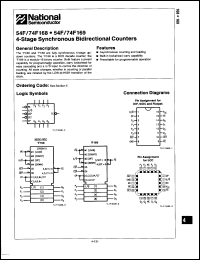 Click here to download 54F168FMQB Datasheet