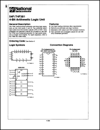 Click here to download 74F381DC Datasheet