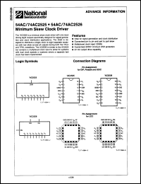 Click here to download 74AC2525LCQR Datasheet