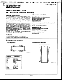 Click here to download 74AC2708FCQR Datasheet