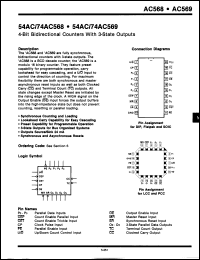 Click here to download 74AC568PC Datasheet