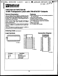 Click here to download 74FCT841ASCQR Datasheet