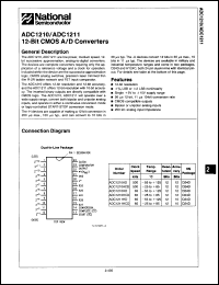 Click here to download ADC1210HJ Datasheet