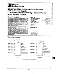 Click here to download CD4022MJ Datasheet