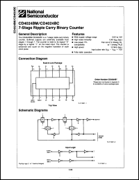 Click here to download CD4024BCN/A+ Datasheet