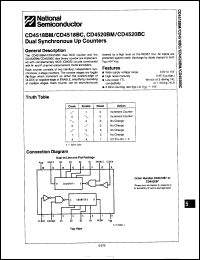 Click here to download CD4518BCJ/A+ Datasheet