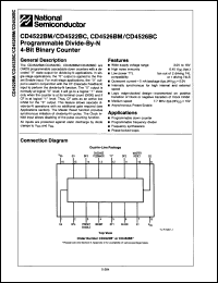 Click here to download CD4526BCJ/A+ Datasheet