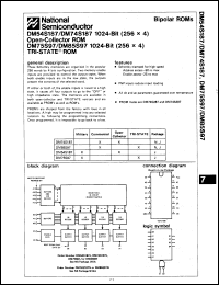 Click here to download DM54L187AJ/883 Datasheet