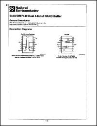 Click here to download DM5440J/883C Datasheet