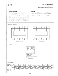 Click here to download DM54L91W/883B Datasheet