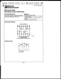 Click here to download DM54ALS1008J/883B Datasheet