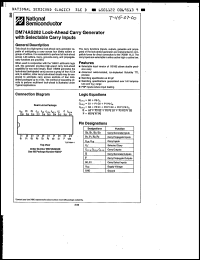 Click here to download DM74AS282J Datasheet