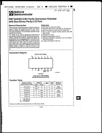 Click here to download DM54AS286J/883 Datasheet