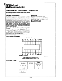 Click here to download DM8136N/A+ Datasheet