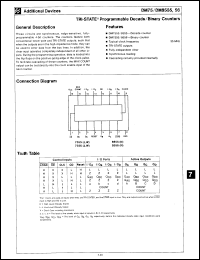 Click here to download DM7556J/883 Datasheet