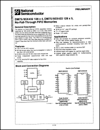 Click here to download DM85X433J Datasheet