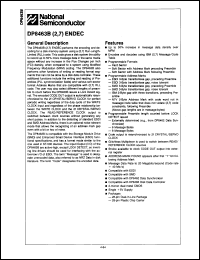 Click here to download DP8463BD Datasheet