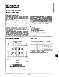 Click here to download DS55325J/883C Datasheet