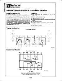 Click here to download DS7836J/883B Datasheet