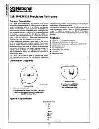 Click here to download LM129AH/883C Datasheet