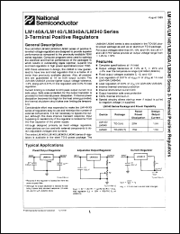 Click here to download LM340KC10 Datasheet