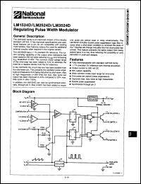 Click here to download LM2524N/B+ Datasheet