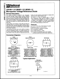 Click here to download LM385H1.2 Datasheet