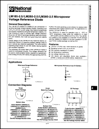 Click here to download LM385BH2.5 Datasheet