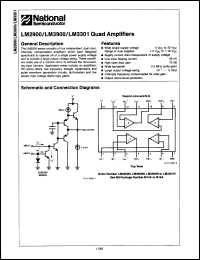 Click here to download LM1900D/883C Datasheet