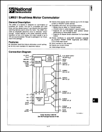 Click here to download LM621N/B+ Datasheet