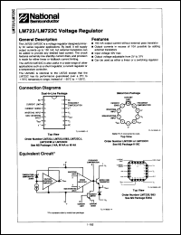 Click here to download LM723H/883B Datasheet