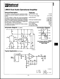 Click here to download LM833AN Datasheet
