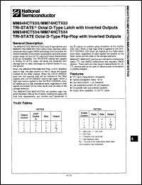 Click here to download MM74HCT533N Datasheet